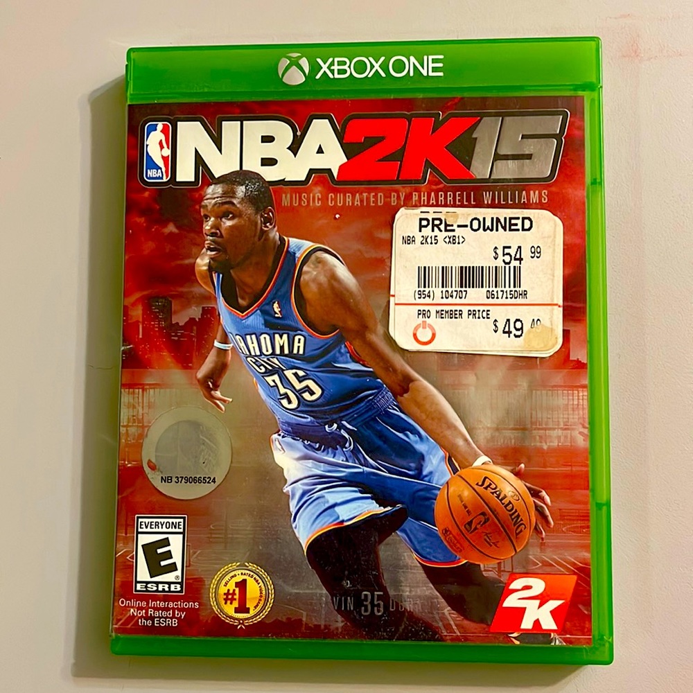 NBA 2K 15 FOR XBOX ONE